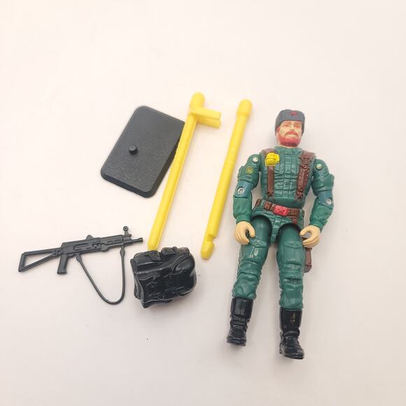 Vintage GI Joe Pack Fast Draw Downtown Scoop Zandar Grid Iron Big Bear 1984 - Picture 6 of 13